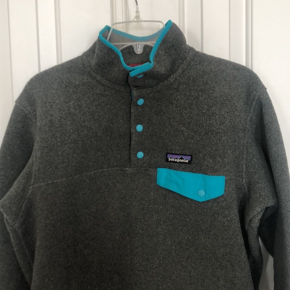 Gray Patagonia Synchilla Re-Tool Snap-T Pullover - Picture 2 of 11
